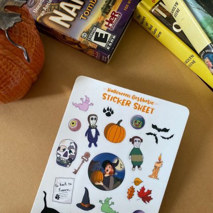Halloween Aesthetic Sticker Sheet