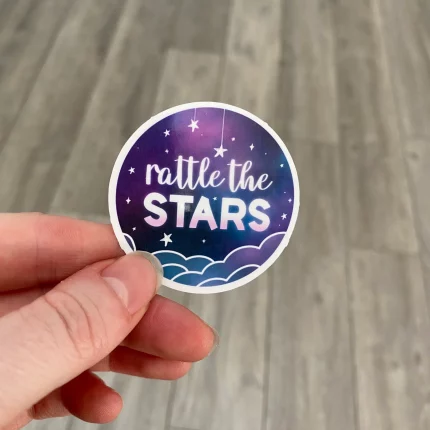 Throne of Glass Inspired Rattle the Stars Sticker