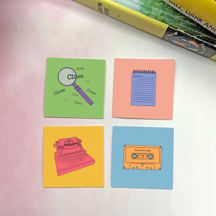 4 Abstract Mystery Stickers