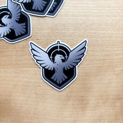 Military Emblem Silver Elite Inspired Sticker